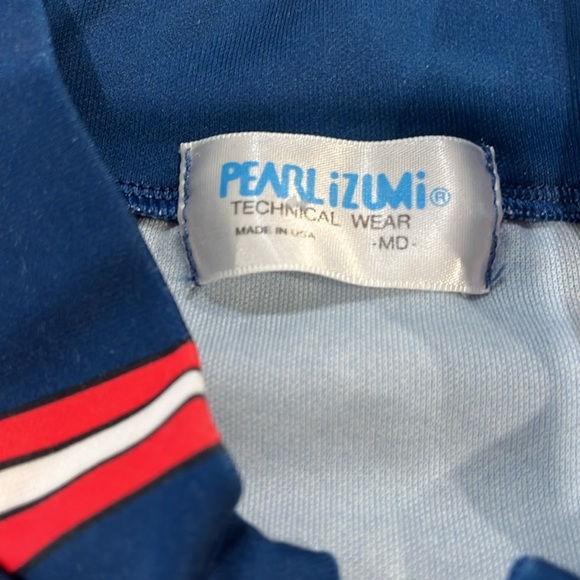 Men's Red Cycling Shirt - Picture 2 of 9